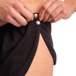 Short de la marque L HOMME INVISIBLE - Playroom - Short Striptease L homme Invisible - Noir - Ref : HW195 PLA 001
