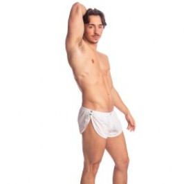 Short de la marque L HOMME INVISIBLE - Playroom - Short Striptease L homme Invisible - Blanc - Ref : HW195 PLA 002