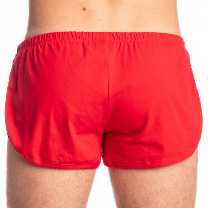 Short de la marque L HOMME INVISIBLE - Playroom - Short Striptease L homme Invisible - Rouge - Ref : HW195 PLA 009