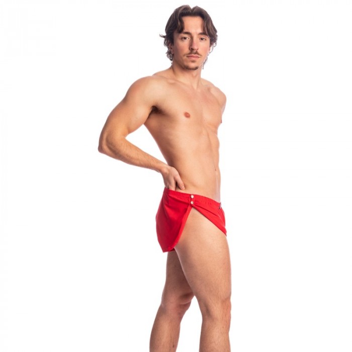Short de la marque L HOMME INVISIBLE - Playroom - Short Striptease L homme Invisible - Rouge - Ref : HW195 PLA 009