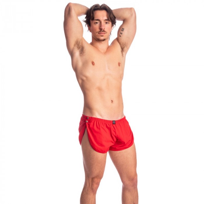 Short de la marque L HOMME INVISIBLE - Playroom - Short Striptease L homme Invisible - Rouge - Ref : HW195 PLA 009