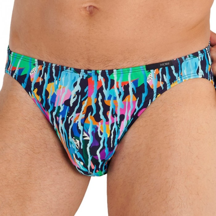 Slip, Tanga de la marque HOM - Micro Slip Funky Styles Pop Explosion HOM Edition Limitée - Ref : 403247 P0NB