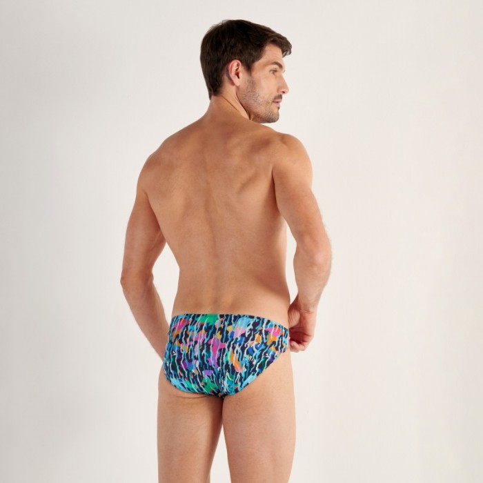 Slip, Tanga de la marque HOM - Micro Slip Funky Styles Pop Explosion HOM Edition Limitée - Ref : 403247 P0NB