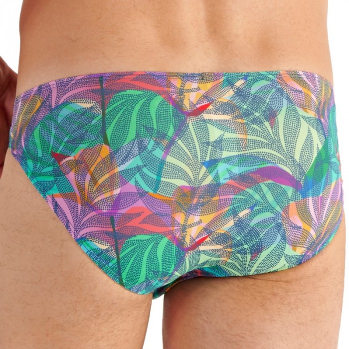 Slip, Tanga de la marque HOM - Micro Slip Funky Styles Exotic Jungle HOM Edition Limitée - Ref : 403247 P023