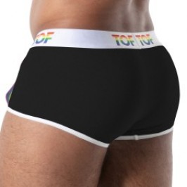 Pantaloncini boxer, Shorty del marchio TOF PARIS - Trunk Joyful Pride TOF - Noir - Ref : TOF597N