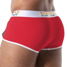 Boxer, shorty de la marque TOF PARIS - Trunk Joyful Pride TOF Paris - Rouge - Ref : TOF597R