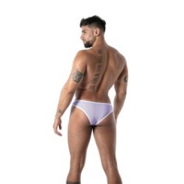 Slip, Tanga de la marque TOF PARIS - Mini Slip Microfibre Mon Amour TOF Paris - Violet - Ref : TOF640V