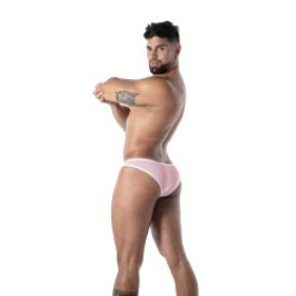 Slip, Tanga de la marque TOF PARIS - Mini Slip Microfibre Mon Amour TOF Paris - Rose - Ref : TOF640P