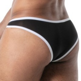 Slip der Marke TOF PARIS - Mini Slip Microfibre Mon Amour TOF Paris - Noir - Ref : TOF640N