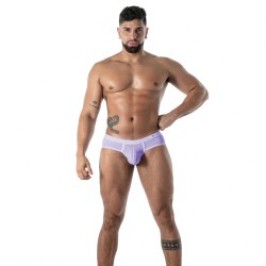 Slip, Tanga de la marque TOF PARIS - Slip Microfibre Mon Amour TOF Paris - Violet - Ref : TOF641V