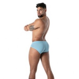 Slip, Tanga de la marque TOF PARIS - Slip Microfibre Mon Amour TOF Paris - Bleu - Ref : TOF641BU