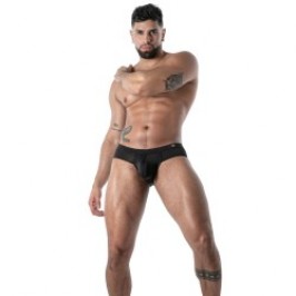 Slip der Marke TOF PARIS - Slip Microfibre Mon Amour TOF Paris - Noir - Ref : TOF641N