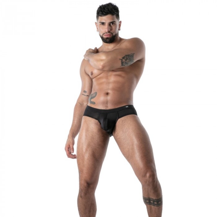 Slip der Marke TOF PARIS - Slip Microfibre Mon Amour TOF Paris - Noir - Ref : TOF641N