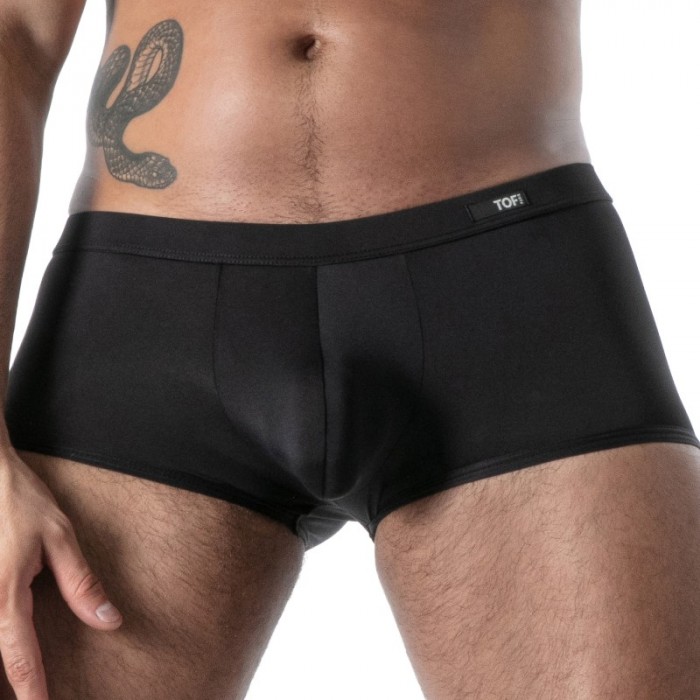 Boxershorts, Shorty der Marke TOF PARIS - Trunk Microfibre Mon Amour TOF Paris - Noir - Ref : TOF642N