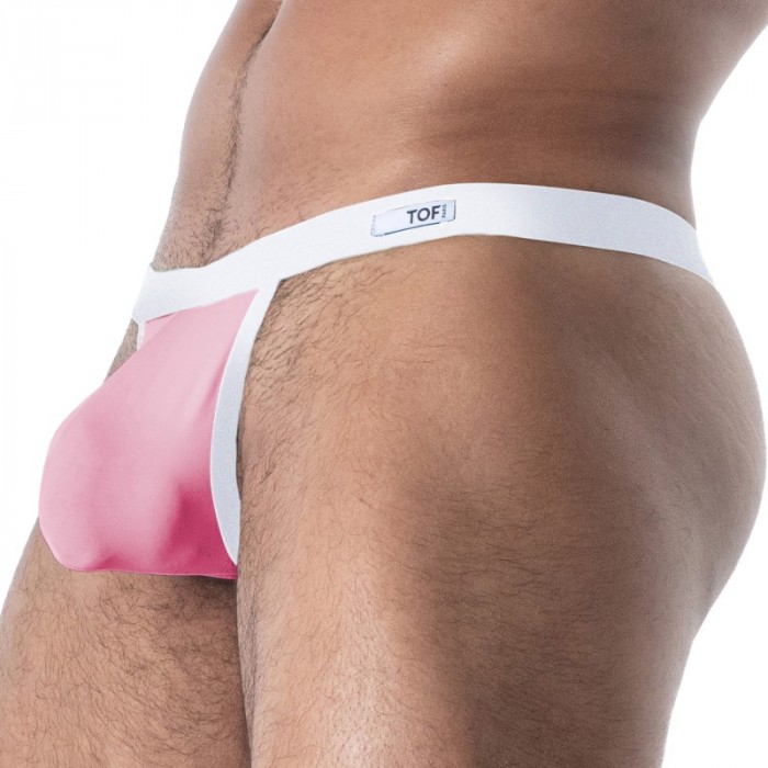 String de la marque TOF PARIS - String Microfibre Mon Amour TOF Paris - Rose - Ref : TOF643P