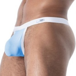 String de la marque TOF PARIS - String Microfibre Mon Amour TOF Paris - Bleu - Ref : TOF643BU