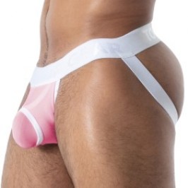 Jock strap de la marque TOF PARIS - Jockstrap Microfibre Mon Amour TOF Paris - Rose - Ref : TOF644P