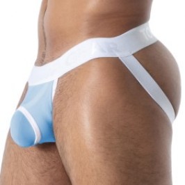 Jock strap de la marque TOF PARIS - Jockstrap Microfibre Mon Amour TOF Paris - Bleu - Ref : TOF644BU