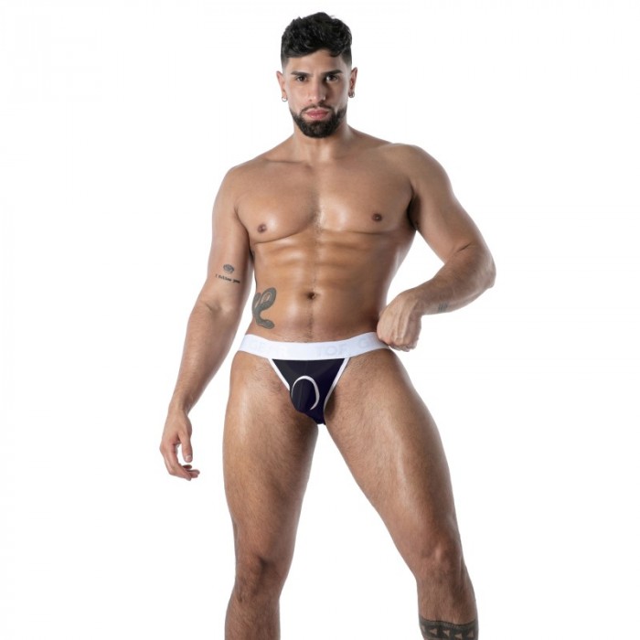Jock Strap der Marke TOF PARIS - Jockstrap Microfibre Mon Amour TOF Paris - Noir - Ref : TOF644N