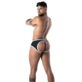 Backless de la marque TOF PARIS - Slip Bottomless Microfibre Mon Amour TOF Paris - Noir - Ref : TOF645N