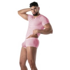 Kurze Ärmel der Marke TOF PARIS - copy of T-Shirt Microfibre Mon Amour TOF Paris - Noir - Ref : TOF646P