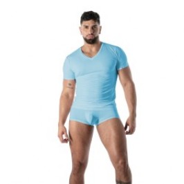 Kurze Ärmel der Marke TOF PARIS - copy of T-Shirt Microfibre Mon Amour TOF Paris - Noir - Ref : TOF646BU