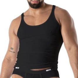 Canotta del marchio TOF PARIS - Débardeur Microfibre Mon Amour TOF Paris - Noir - Ref : TOF647N