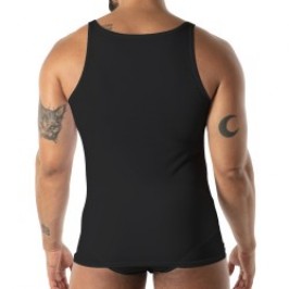 Canotta del marchio TOF PARIS - Débardeur Microfibre Mon Amour TOF Paris - Noir - Ref : TOF647N