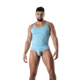 Canotta del marchio TOF PARIS - copy of Débardeur Microfibre Mon Amour TOF Paris - Noir - Ref : TOF647BU