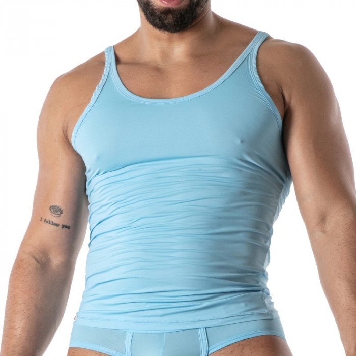 Canotta del marchio TOF PARIS - copy of Débardeur Microfibre Mon Amour TOF Paris - Noir - Ref : TOF647BU