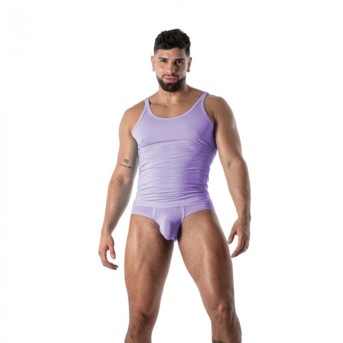 Canotta del marchio TOF PARIS - copy of Débardeur Microfibre Mon Amour TOF Paris - Noir - Ref : TOF647V