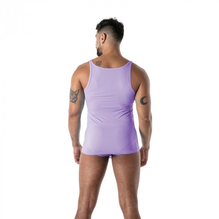 Débardeur de la marque TOF PARIS - Débardeur Microfibre Mon Amour TOF Paris - Violet - Ref : TOF647V