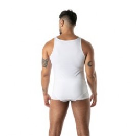 Débardeur de la marque TOF PARIS - Débardeur Microfibre Mon Amour TOF Paris - Blanc - Ref : TOF647B