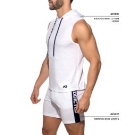 Corto de la marca ADDICTED - Short Band ADDICTED - Blanc - Ref : AD1437 C01