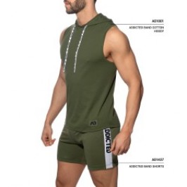 Short de la marque ADDICTED - Short ADDICTED Band - Kaki - Ref : AD1437 C12