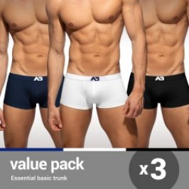 Pack of 3 Trunks Essential...