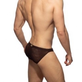 Slip, Tanga de la marque ADDICTED - Bikini Agadir ADDICTED Edition Limitée - Marron - Ref : AD1445 C13