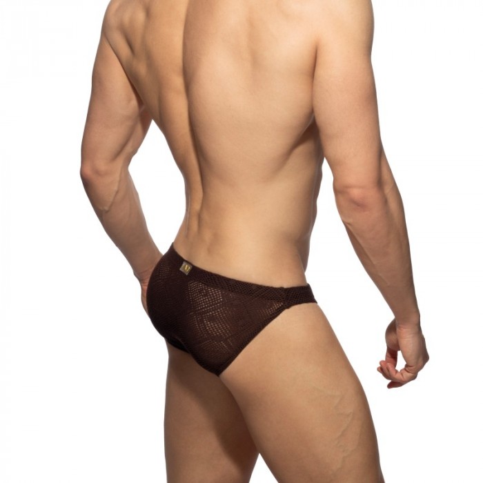 Slip, Tanga de la marque ADDICTED - Bikini Agadir ADDICTED Edition Limitée - Marron - Ref : AD1445 C13