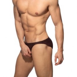 Slip, Tanga de la marque ADDICTED - Bikini Agadir ADDICTED Edition Limitée - Marron - Ref : AD1445 C13