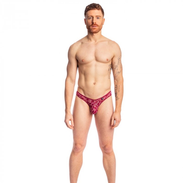 Brief of the brand L HOMME INVISIBLE - copy of String Striptease L homme Invisible - Castelluccio - Ref : UW34 CAS 209