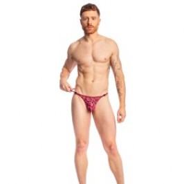 String de la marque L HOMME INVISIBLE - String Striptease L homme Invisible - Castelluccio - Ref : UW08 CAS 209