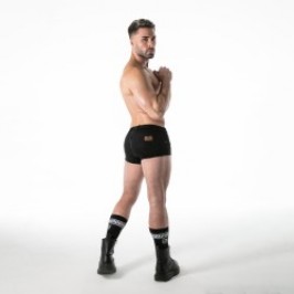 Pantaloncini boxer, Shorty del marchio TOF PARIS - Trunk Full-Zip TOF Paris Raw Denim - Noir - Ref : TOF678N