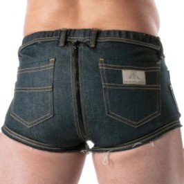 Pantaloncini boxer, Shorty del marchio TOF PARIS - copy of Trunk Full-Zip TOF Paris Raw Denim - Noir - Ref : TOF678BU