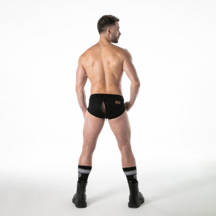 Slip del marchio TOF PARIS - copy of Slip Full-Zip TOF Paris Raw Denim - Noir - Ref : TOF671N
