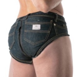 Slip del marchio TOF PARIS - copy of Slip Full-Zip TOF Paris Raw Denim - Noir - Ref : TOF671BU
