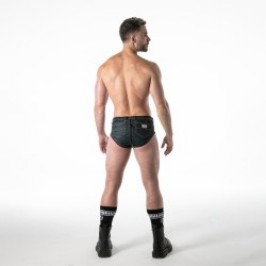 Slip del marchio TOF PARIS - copy of Slip Full-Zip TOF Paris Raw Denim - Noir - Ref : TOF671BU