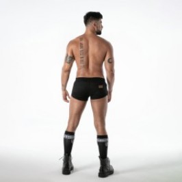 Boxer shorts, Shorty of the brand TOF PARIS - Short Retro TOF Paris Raw Denim - Noir - Ref : TOF667N