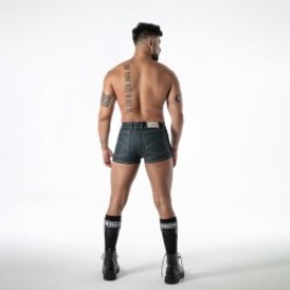 Kurze der Marke TOF PARIS - copy of Short Tear-Away TOF Paris Raw Denim - Noir - Ref : TOF669BU