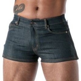 Corto de la marca TOF PARIS - copy of Short Tear-Away TOF Paris Raw Denim - Noir - Ref : TOF669BU
