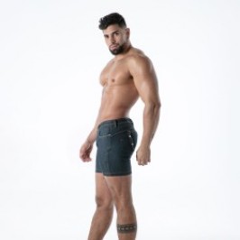 Short de la marque TOF PARIS - Short Backless TOF Paris Raw Denim - Bleu - Ref : TOF665BU